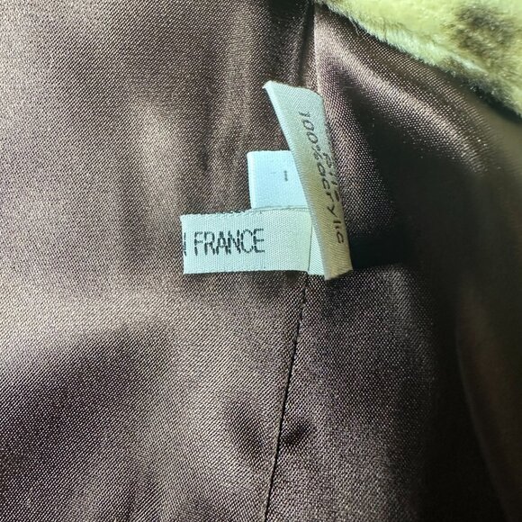 La Maison De La Fausse Fourrure Paris Leopard Print Coat – Size L - Picture 11 of 11